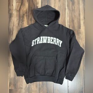 STRAWBERRY x Kai bent lee  Black Hoodie'
